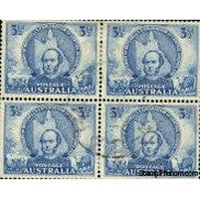 Australia Block of 4 Lot 2 , 4 stamps