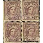 Australia Block of 4 Lot 30 , 4 stamps