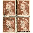 Australia Block of 4 Lot 33 , 4 stamps