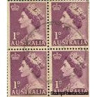 Australia Block of 4 Lot 34 , 4 stamps