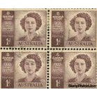 Australia Block of 4 Lot 39 , 4 stamps