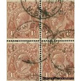 Australia Block of 4 Lot 4 , 4 stamps