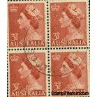 Australia Block of 4 Lot 50 , 4 stamps