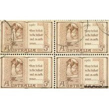 Australia Block of 4 Lot 57 , 4 stamps