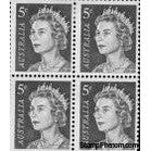 Australia Block of 4 Lot 59 , 4 stamps