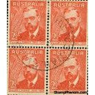 Australia Block of 4 Lot 60 , 4 stamps