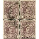 Australia Block of 4 Lot 63 , 4 stamps