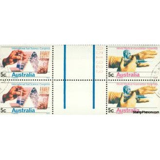 Australia Block of 4 Lot 69 , 4 stamps