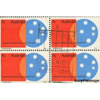 Australia Block of 4 Lot 80 , 4 stamps