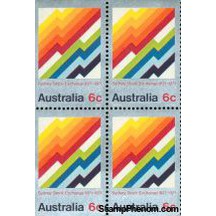 Australia Block of 4 Lot 86 , 4 stamps