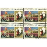 Australia Block of 4 Lot 87 , 4 stamps