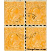 Australia Block of 4 Lot 9 , 4 stamps