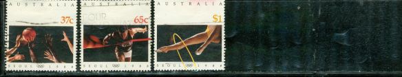 Australia Olympics Lot 2 , 3 stamps