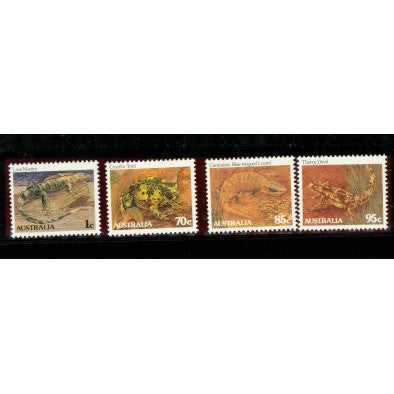 Australia Reptiles , 4 stamps