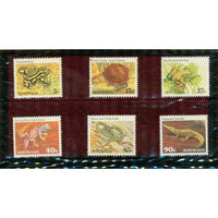 Australia Reptiles , 6 stamps