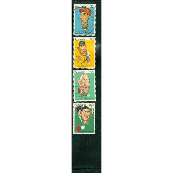 Australia Famous People , 4 stamps Lot 4 - Australia Famous People , 4 stamps Lot 4