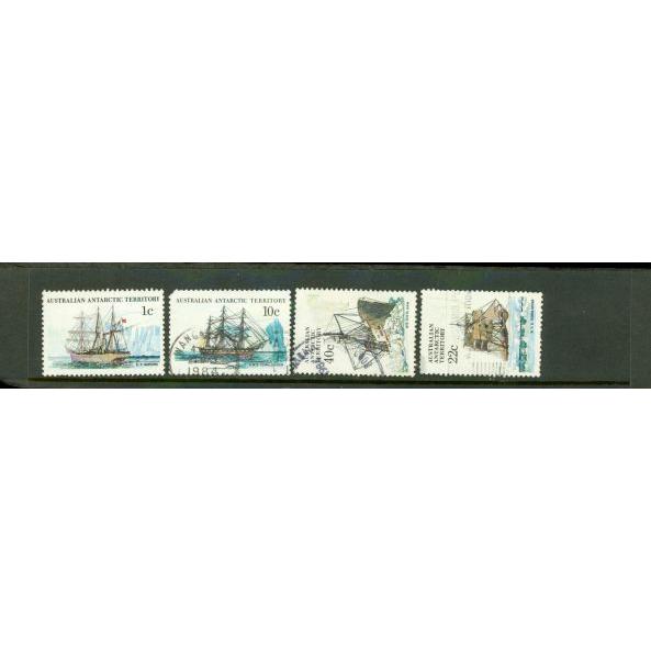 Australian Antarctic Territory Ships , 4 stamps - Australian Antarctic Territory Ships , 4 stamps