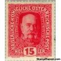 Austria 1916 Emperor Franz Joseph & Coat of Arms-Stamps-Austria-Mint-StampPhenom