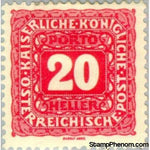 Austria 1916 Postage Due-Stamps-Austria-Mint-StampPhenom