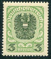 Austria 1920 -1921 Coat of Arms-Stamps-Austria-Mint-StampPhenom