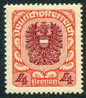 Austria 1920 -1921 Coat of Arms-Stamps-Austria-Mint-StampPhenom