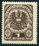 Austria 1920 -1921 Coat of Arms (2)-Stamps-Austria-Mint-StampPhenom