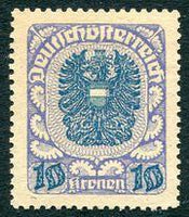 Austria 1920 -1921 Coat of Arms (2)-Stamps-Austria-Mint-StampPhenom