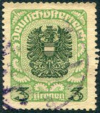 Austria 1920 -1921 Coat of Arms (2)-Stamps-Austria-Mint-StampPhenom