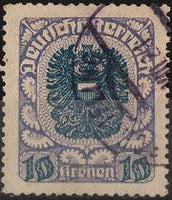 Austria 1920 -1921 Coat of Arms (2)-Stamps-Austria-Mint-StampPhenom