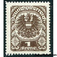 Austria 1920 -1921 Coat of Arms-Stamps-Austria-Mint-StampPhenom