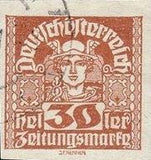 Austria 1920 -1921 Newspaper Stamps-Stamps-Austria-Mint-StampPhenom