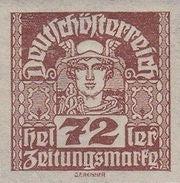 Austria 1920 -1921 Newspaper Stamps-Stamps-Austria-Mint-StampPhenom