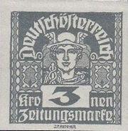 Austria 1920 -1921 Newspaper Stamps-Stamps-Austria-Mint-StampPhenom