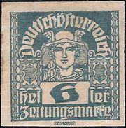 Austria 1920 -1921 Newspaper Stamps-Stamps-Austria-Mint-StampPhenom