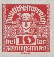 Austria 1920 -1921 Newspaper Stamps-Stamps-Austria-Mint-StampPhenom