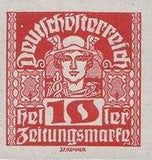 Austria 1920 -1921 Newspaper Stamps-Stamps-Austria-Mint-StampPhenom