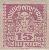 Austria 1920 -1921 Newspaper Stamps-Stamps-Austria-Mint-StampPhenom