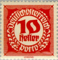 Austria 1920 Postage Due Deutschösterreich-Stamps-Austria-Mint-StampPhenom