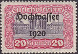 Austria 1921 Flood Charity-Stamps-Austria-Mint-StampPhenom