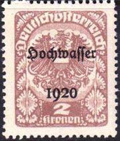 Austria 1921 Flood Charity-Stamps-Austria-Mint-StampPhenom