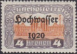 Austria 1921 Flood Charity-Stamps-Austria-Mint-StampPhenom