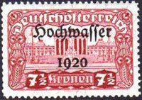 Austria 1921 Flood Charity-Stamps-Austria-Mint-StampPhenom