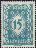 Austria 1922 Postage Due Numerals-Stamps-Austria-Mint-StampPhenom