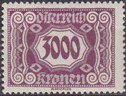 Austria 1922 Postage Due Numerals Issue III-Stamps-Austria-Mint-StampPhenom