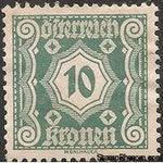Austria 1922 Postage Due Numerals Issue II-Stamps-Austria-Mint-StampPhenom