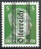 Austria 1945 Adolf Hitler Overprinted (type 2)-Stamps-Austria-Mint-StampPhenom