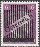 Austria 1945 Adolf Hitler Overprinted (type 4)-Stamps-Austria-Mint-StampPhenom