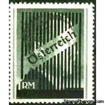 Austria 1945 Adolf Hitler Overprinted (type 5)-Stamps-Austria-Mint-StampPhenom