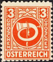 Austria 1945 Definitives - Post Horn-Stamps-Austria-Mint-StampPhenom