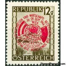 Austria 1946 Overprint USSR-Austria Friendship Congress-Stamps-Austria-Mint-StampPhenom
